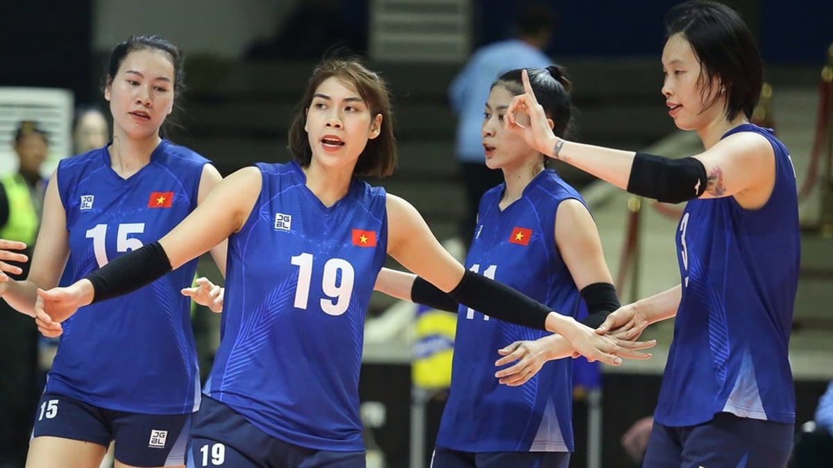 Vietnam women's volleyball team wins second match at SEA V.League 2025