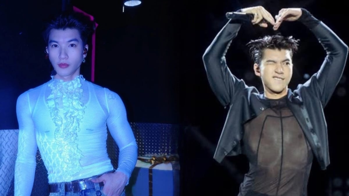 HIEUTHUHAI and the controversial times he wore see-through, body-hugging clothes