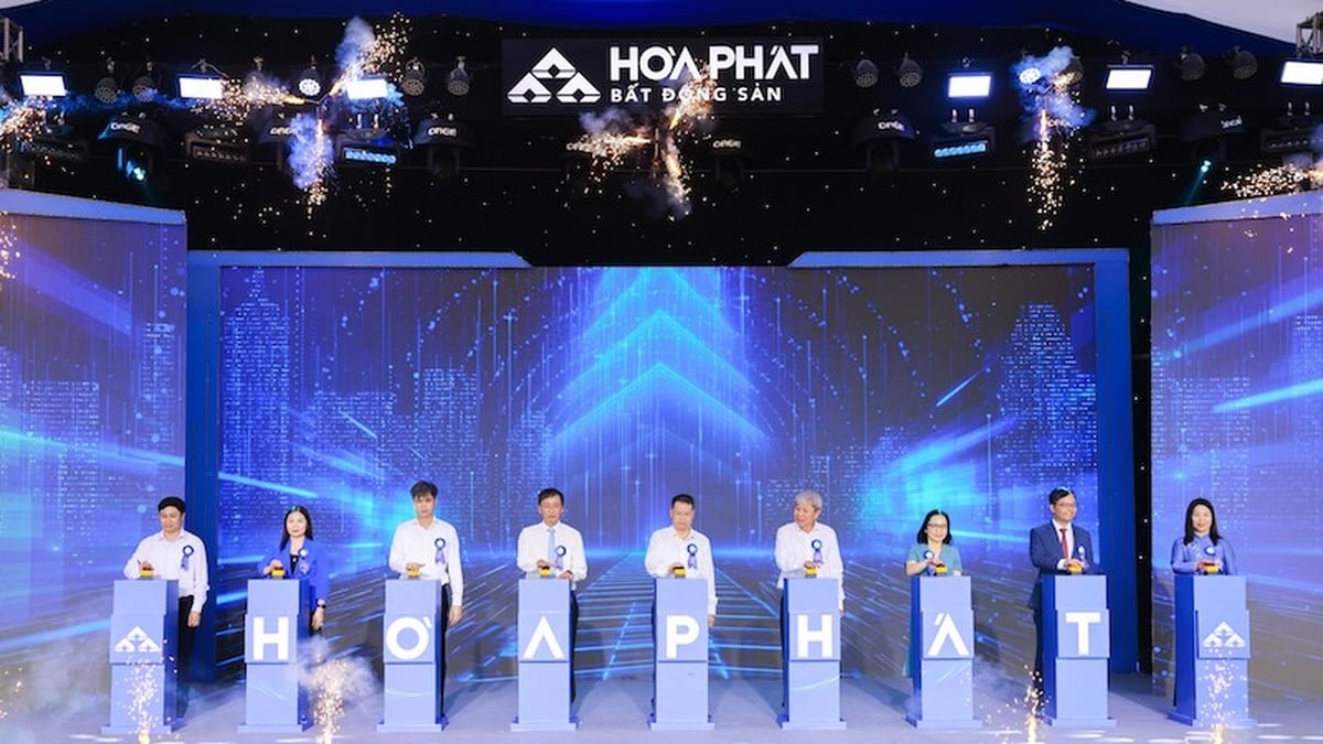 Hoa Phat hat mit dem Bau eines Arbeiter- und Sozialwohnungsprojekts im Wert von fast 5.000 Milliarden VND begonnen