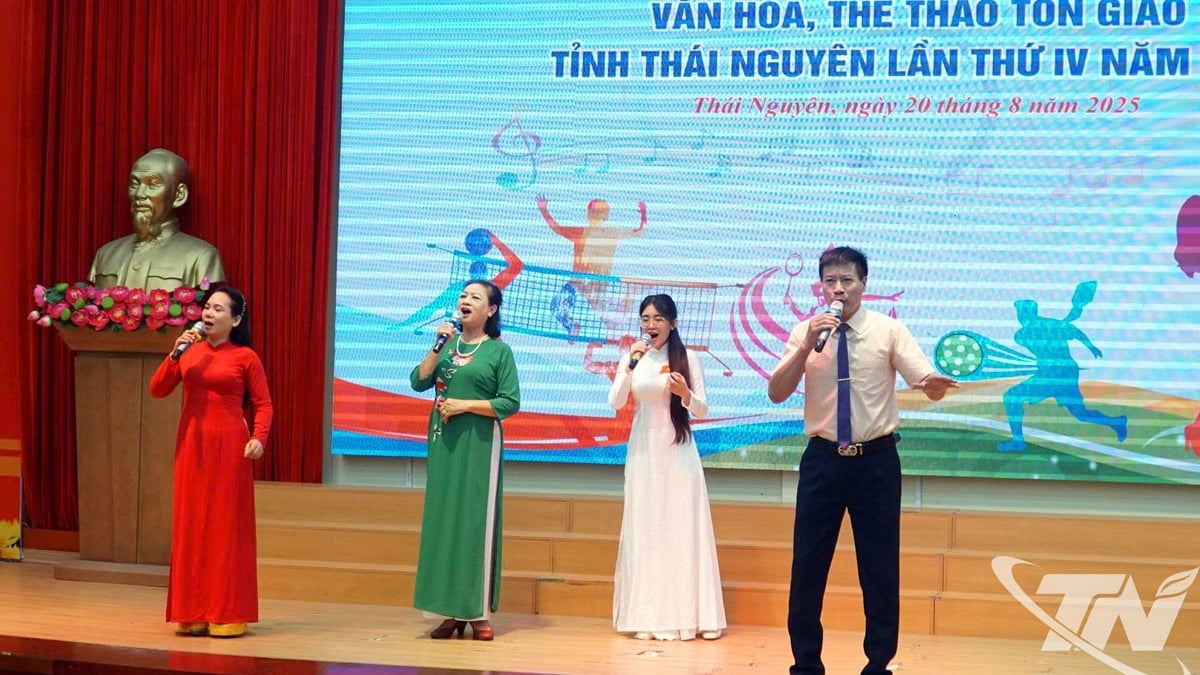 タイグエン省の活気あふれる文化、スポーツ、宗教の祭典