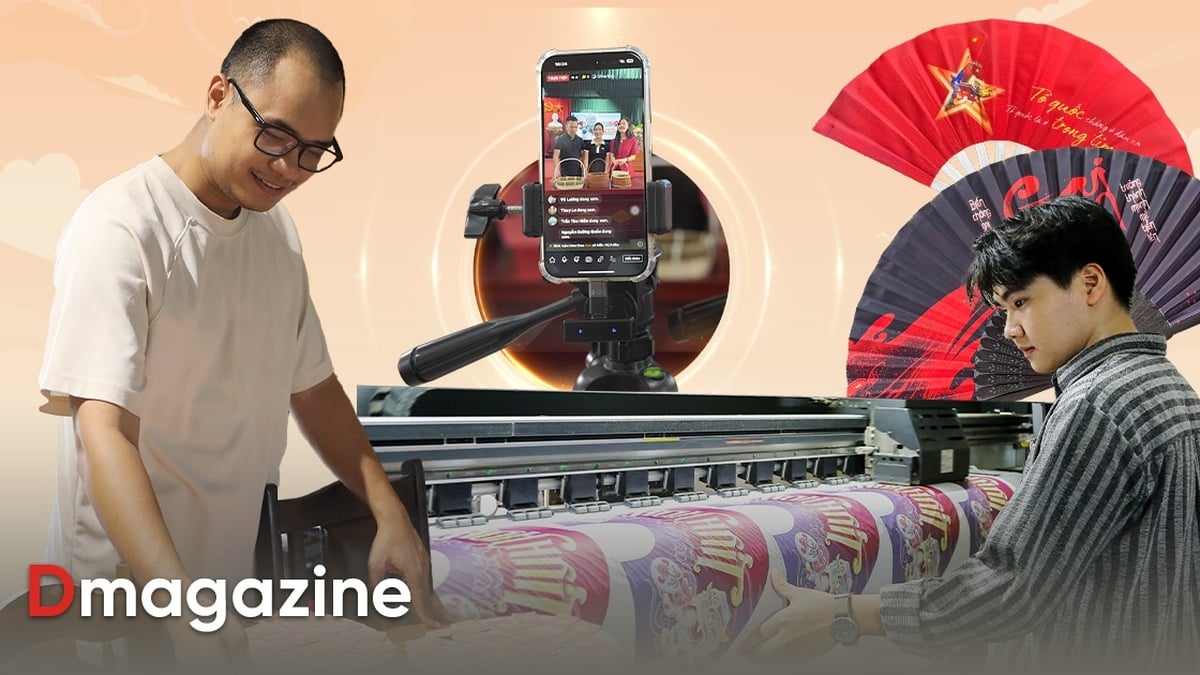 Das ganze Dorf lernt Livestreaming, die Generation Z digitalisiert ihr Erbe und ist entschlossen, die Quintessenz des vietnamesischen Handwerks zu bewahren