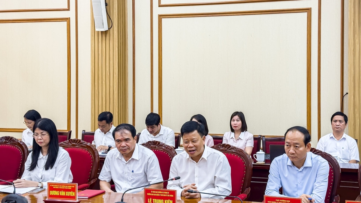 បង្កើតលក្ខខណ្ឌអំណោយផលសម្រាប់សួនឧស្សាហកម្ម An Duong ដំណើរការ