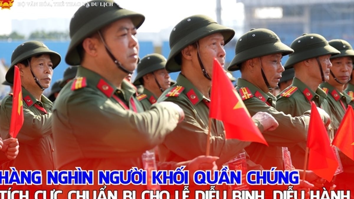 수천 명의 사람들이 9월 2일 국경일 80주년을 기념하는 퍼레이드를 적극적으로 준비하고 있습니다.