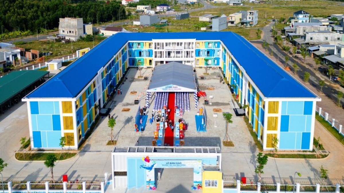Einweihung der modernsten Schule in der Provinz Quang Ngai
