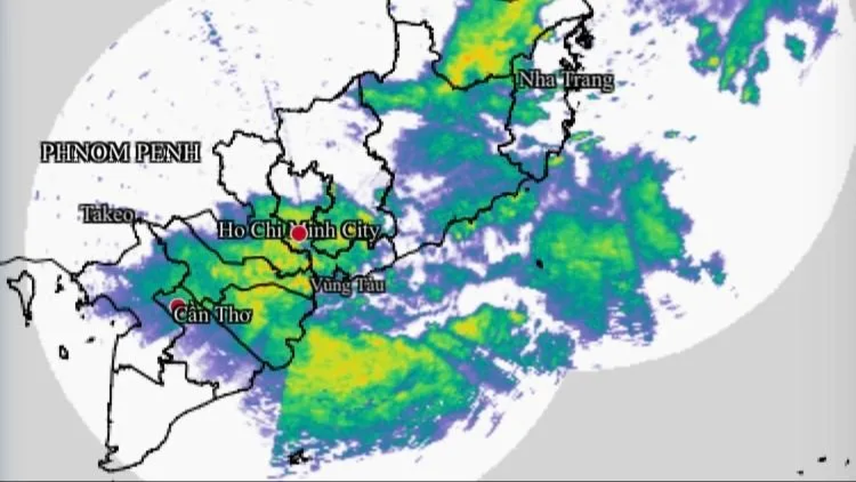 ホーチミン市と南部で大雨