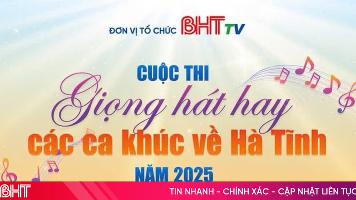 El concurso "Cantando buenas canciones sobre Ha Tinh" atrae a concursantes de muchas provincias y ciudades.