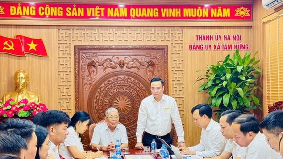 Muong Thanh Group은 Tam Hung 공동체의 프로젝트 진행을 가속화하기로 약속했습니다.