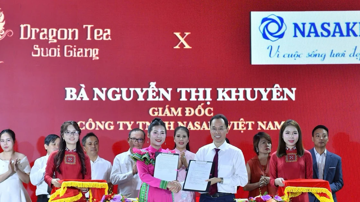 เปิดตัวแบรนด์ชามังกร ซุ่ยเจียง