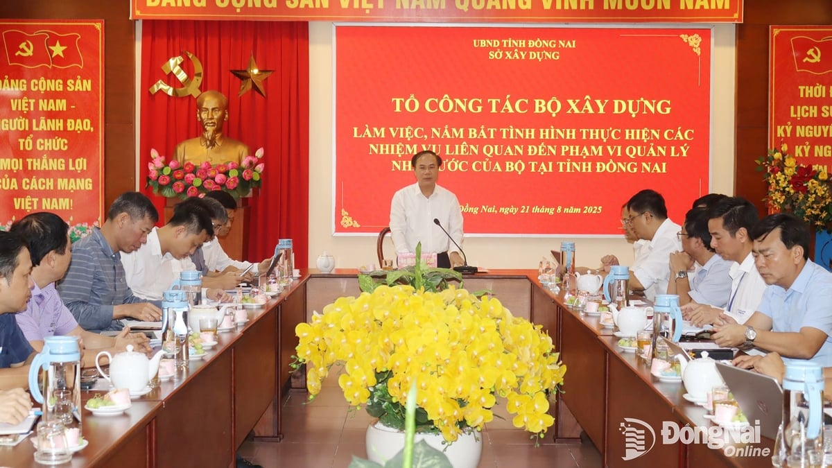 Le vice-ministre de la Construction Nguyen Van Sinh : Dong Nai doit promouvoir le développement du logement social