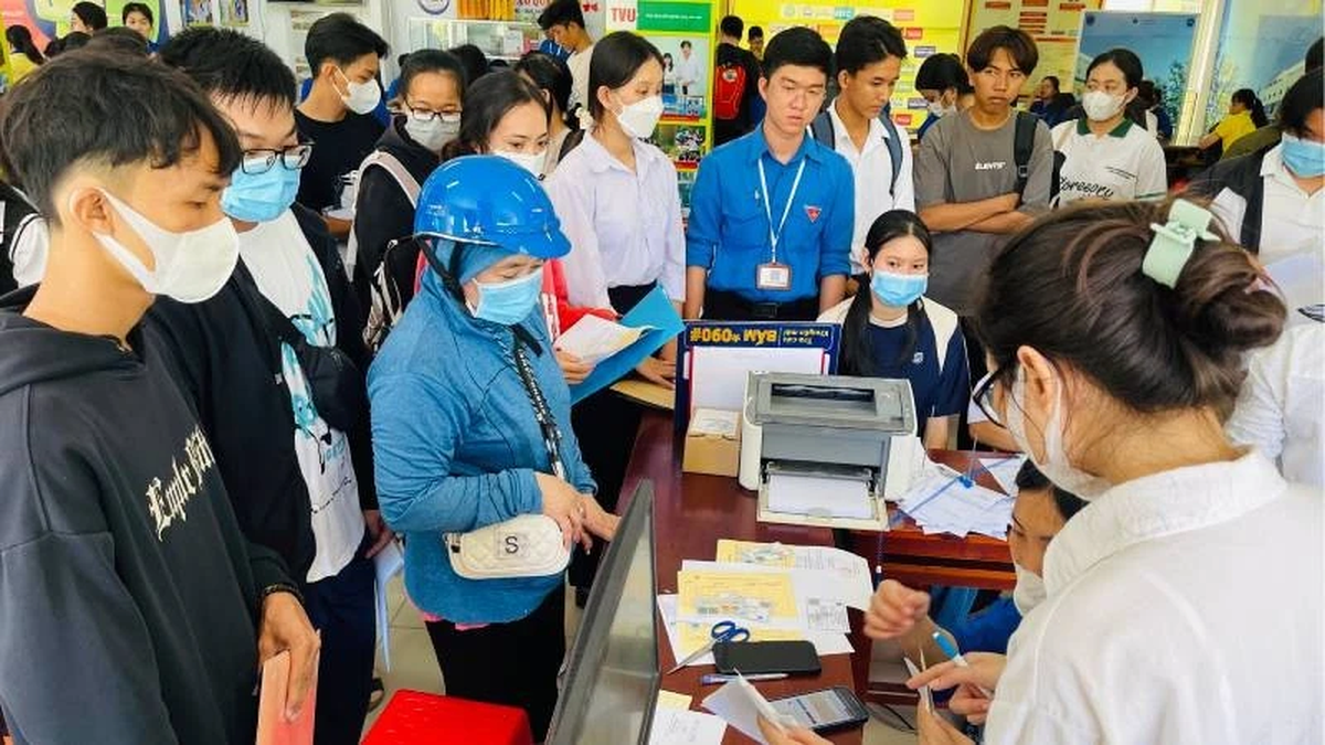 Die Tra Vinh University setzt zahlreiche Maßnahmen zur Unterstützung der Studierenden um