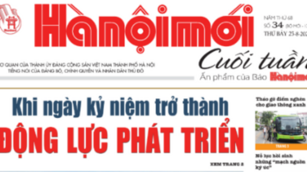 Lea Hanoi Moi Weekend No. 34