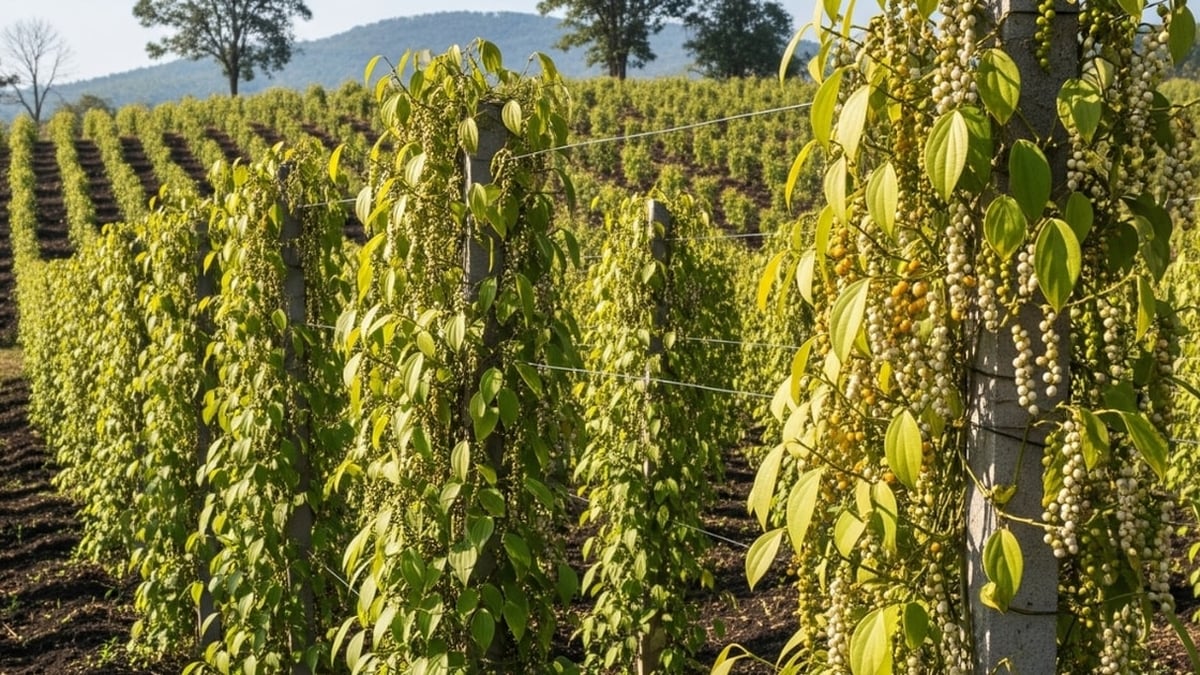 Pepper price forecast for tomorrow, August 4, 2025: Maintaining the "throne" of 140,000 VND