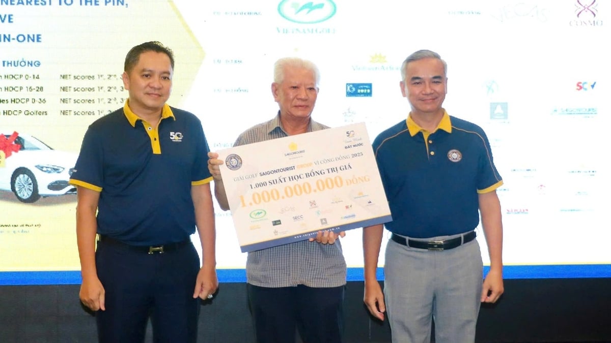 Saigontourist Group Golf Tournament for the Community: Attractive and Humane