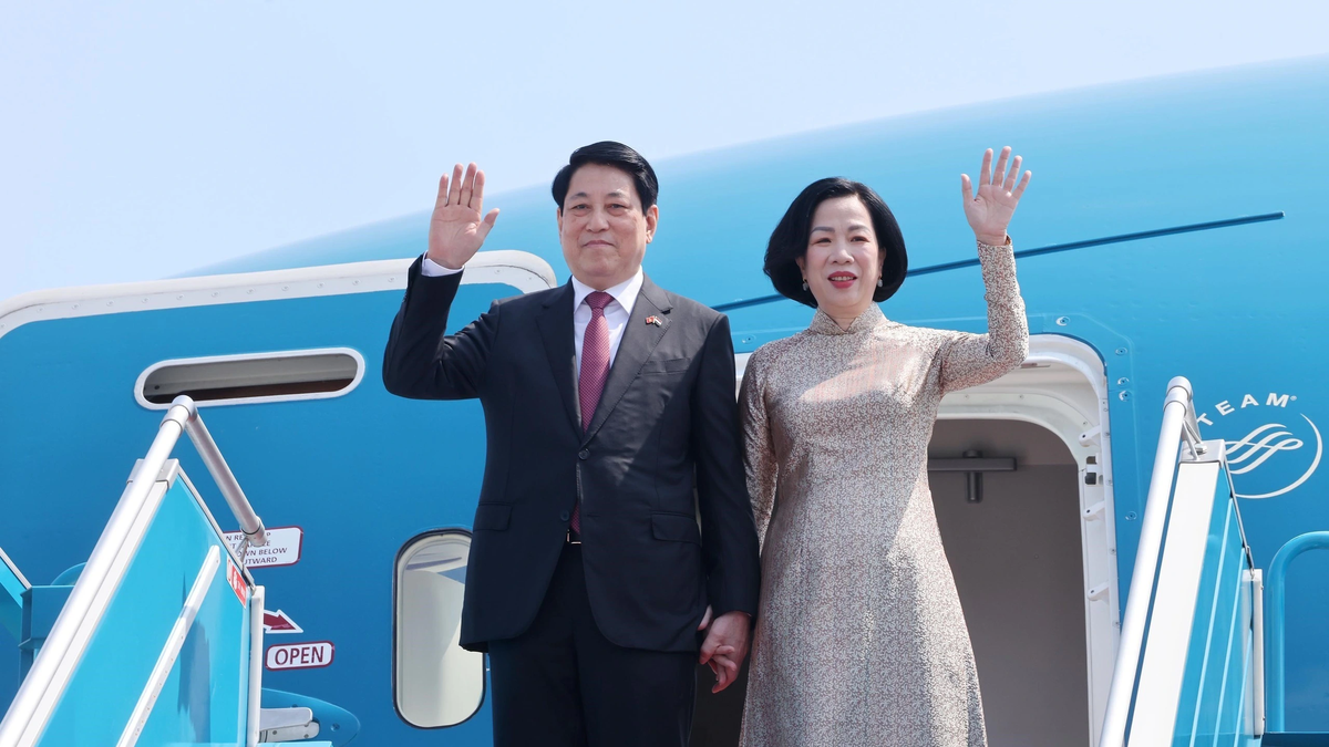President Luong Cuong leaves for state visit to Egypt and Angola