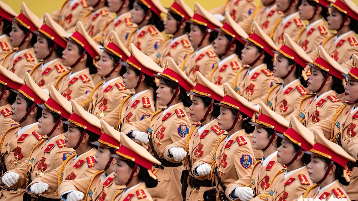 Majestic images of the parade rehearsal to celebrate National Day September 2