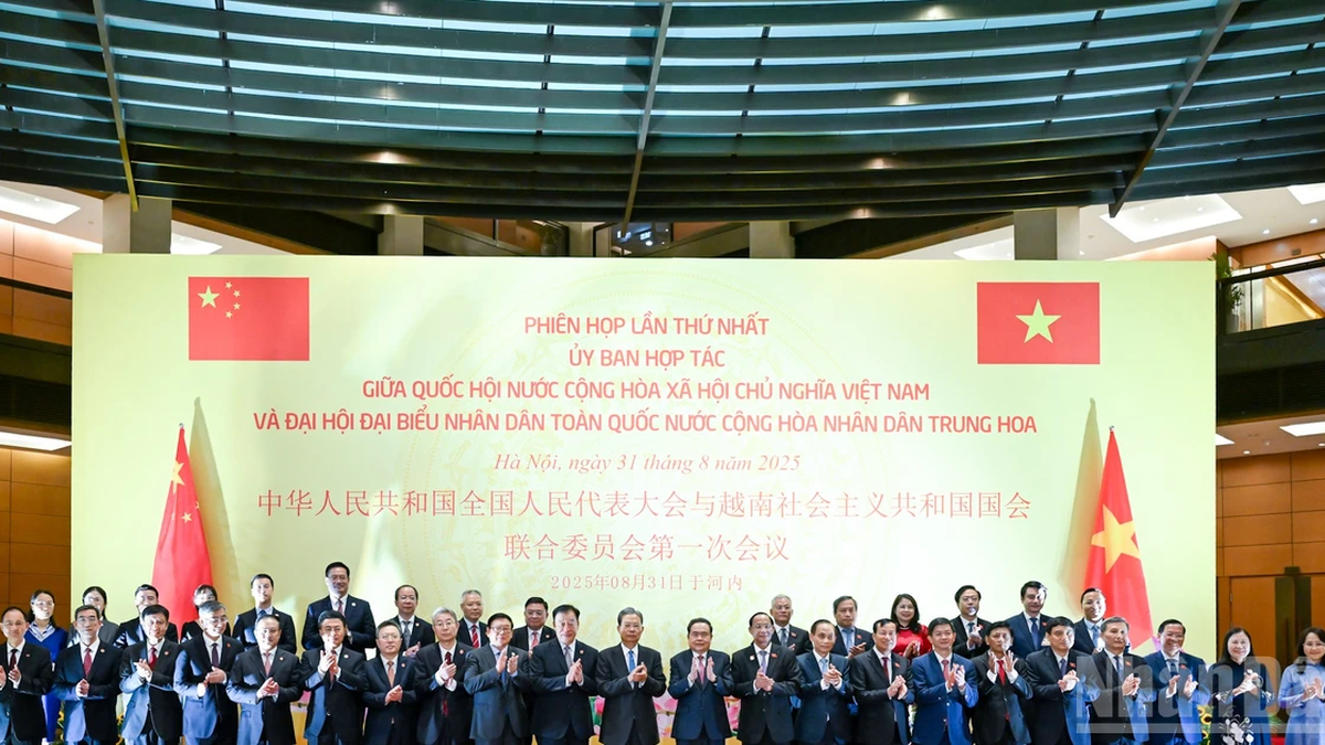 [Photo] The first meeting of the Cooperation Committee between the National Assembly of Vietnam and the National People's Congress of China