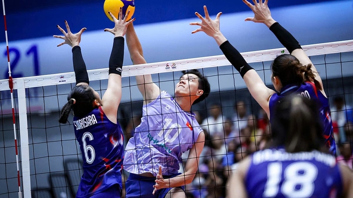 L'équipe féminine de volley-ball du Vietnam a raté l'occasion de vaincre la Thaïlande