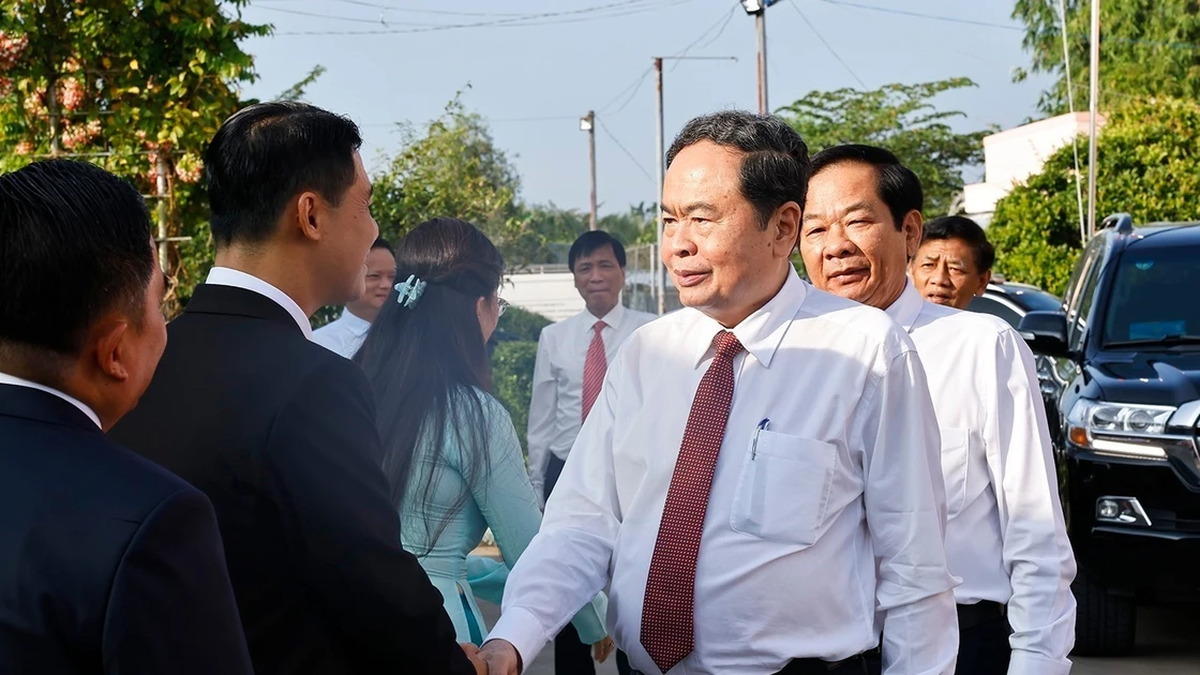 [Ảnh] Chủ tịch Quốc hội dự Đại hội đại biểu Đảng bộ xã Thạnh Xuân (Cần Thơ) nhiệm kỳ 2025-2030