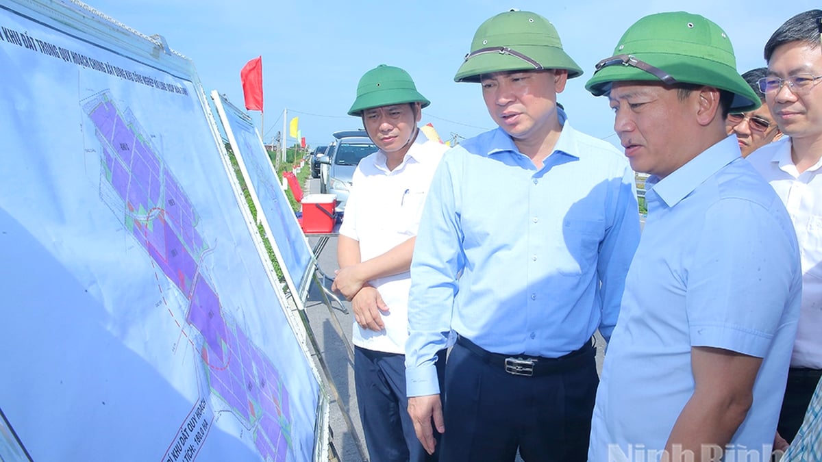省人民委員会の指導者は、数多くの重要なプロジェクトや工事において、建設、生産、ビジネス活動に取り組んでいます。