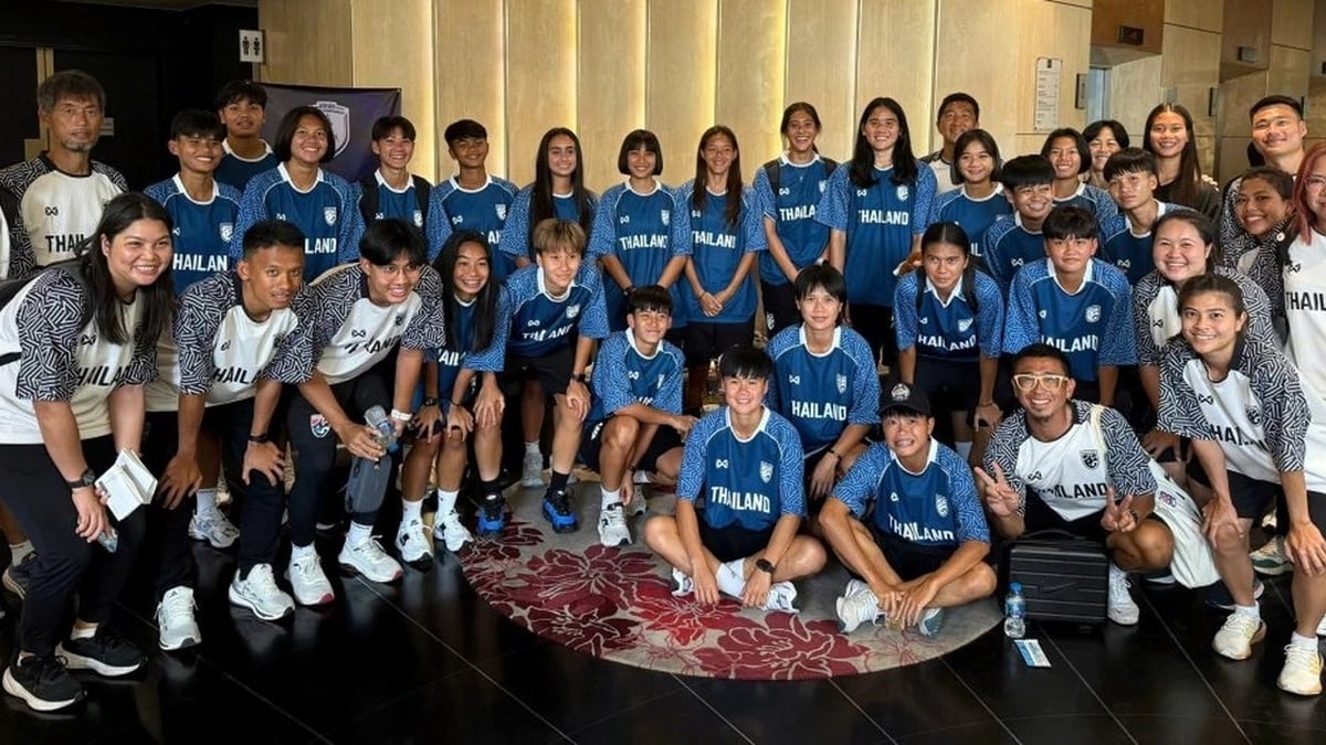 Thai women's team arrives in Vietnam, ready for Southeast Asian tournament