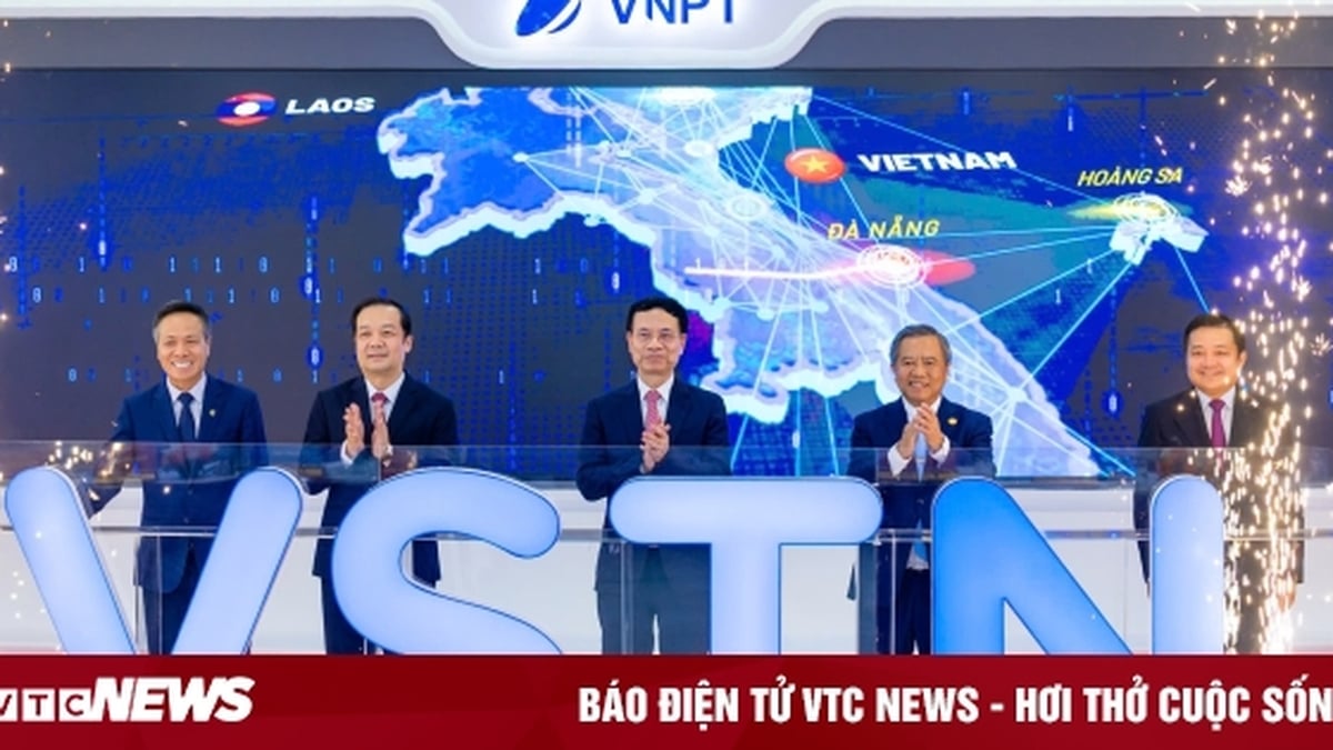 Opening of the first VSTN international land cable line invested and owned by Vietnam