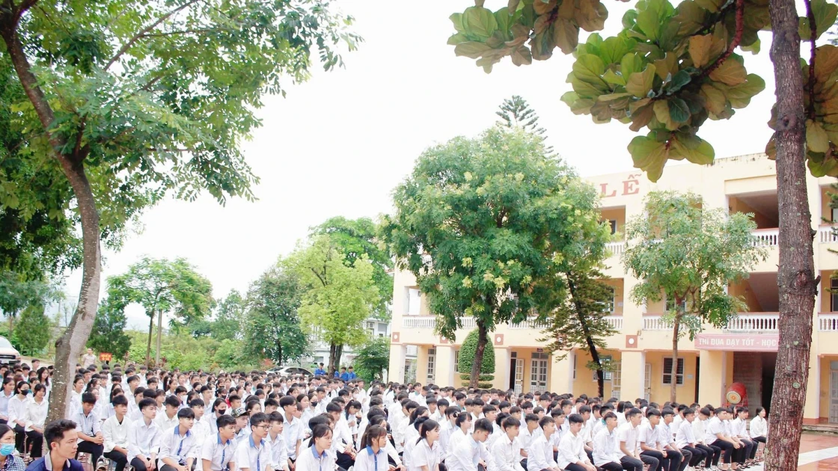 Phu Tho បន្ថែមកូតាចុះឈ្មោះចូលរៀនថ្នាក់ទី១០
