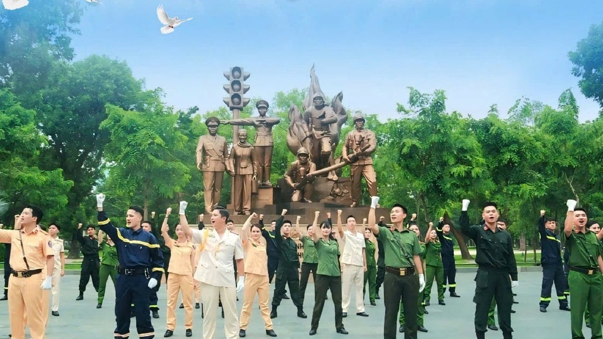 Release of MV 'Hanoi Police in my heart - CAHN in my heart'
