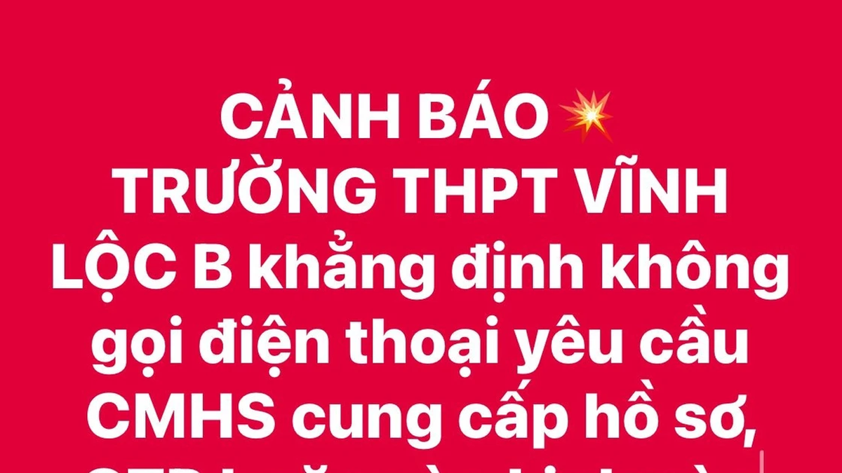Schools in Ho Chi Minh City warn of scams related to additional 10th grade enrollment