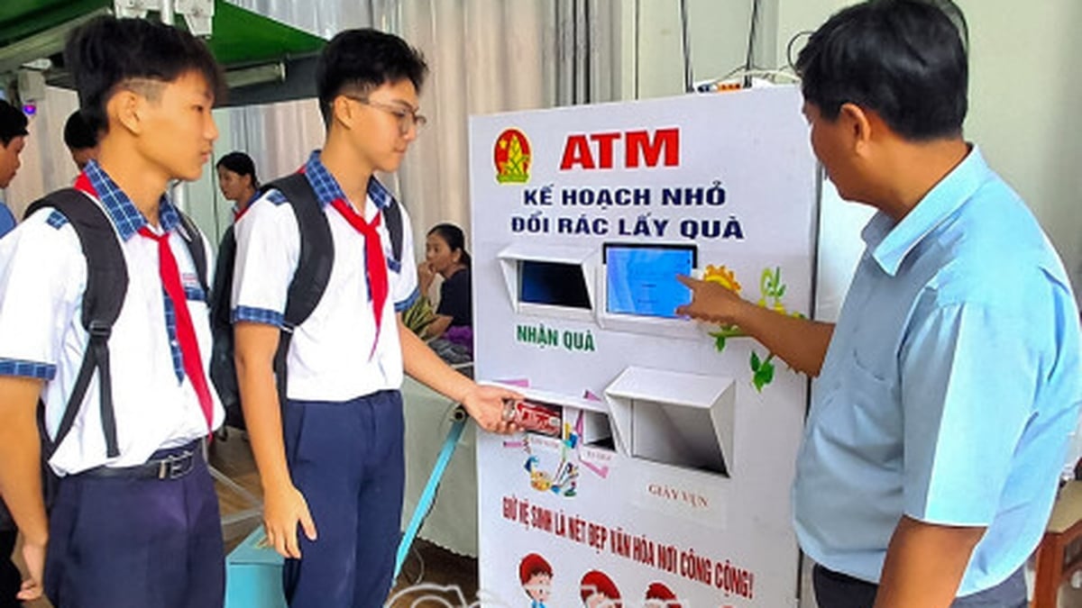 ផែនការតូច ATM - គំនិតផ្តួចផ្តើមបៃតងពីថ្នាក់រៀន