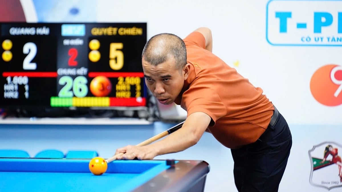 Tran Quyet Chien won Tour 2 HBSF 2025