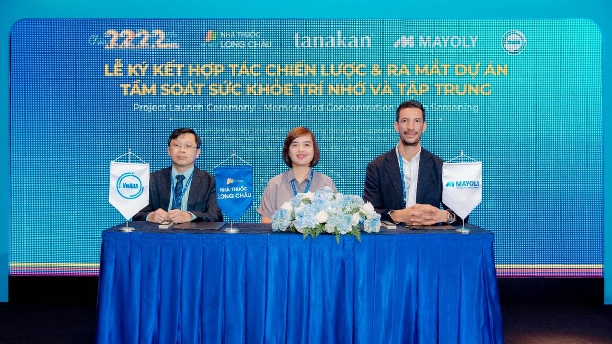 ឡុង ចូវ សហការជាមួយសមាគម Mayoly និង VnADA ចាប់ផ្តើមកម្មវិធីពិនិត្យសុខភាពការចងចាំ