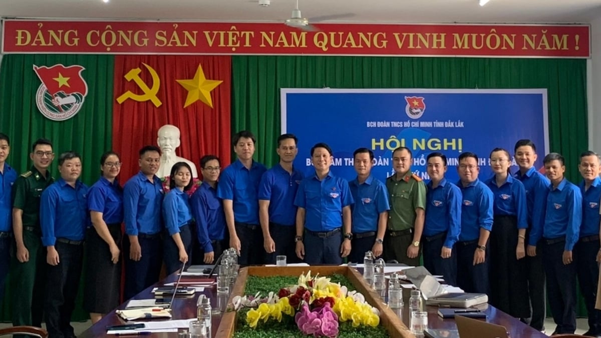The first conference of the provisional Provincial Youth Union Executive Committee