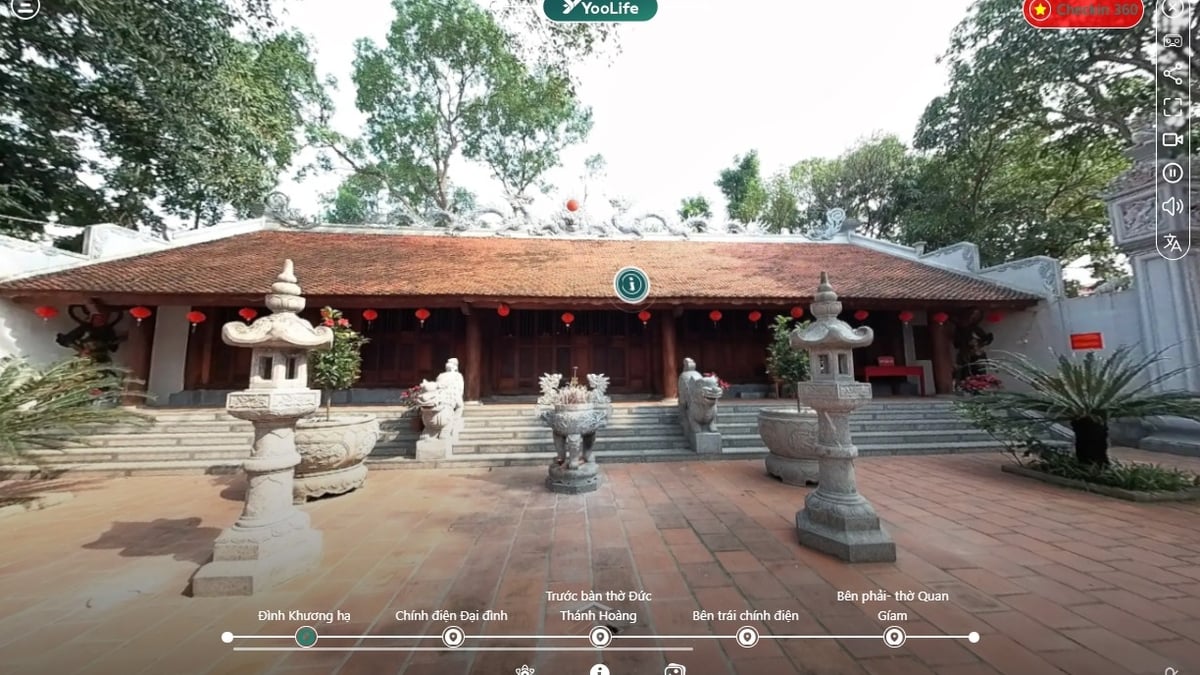 KHUONG HA COMMUNAL HOUSE - DAS COMMUNAL HOUSE BEWAHRT VIELE HISTORISCHE WERTE