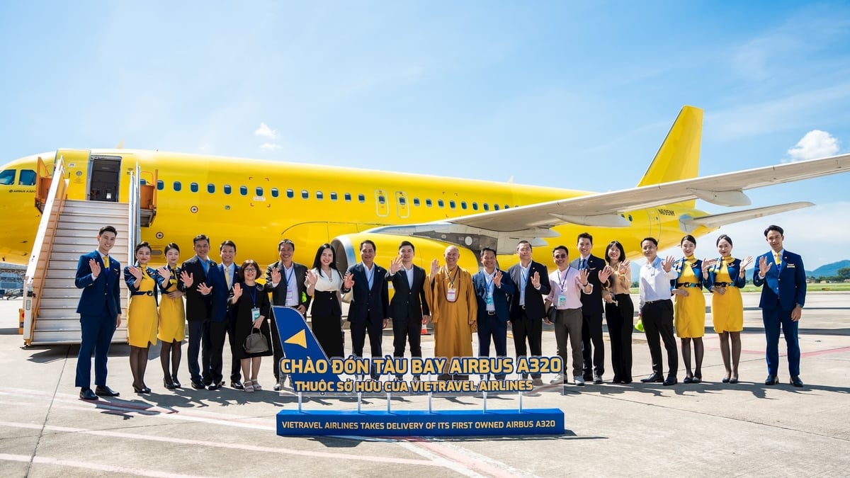 Vietravel Airlines acelera su vuelo para "dominar el cielo" y recibe más aviones Airbus.