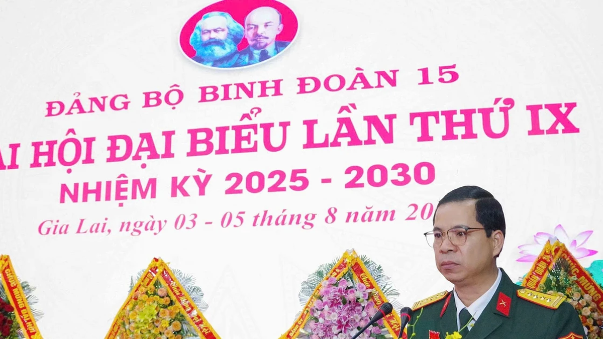 Colonel Khuat Ba Cao re-elected Secretary of the Party Committee of Army Corps 15