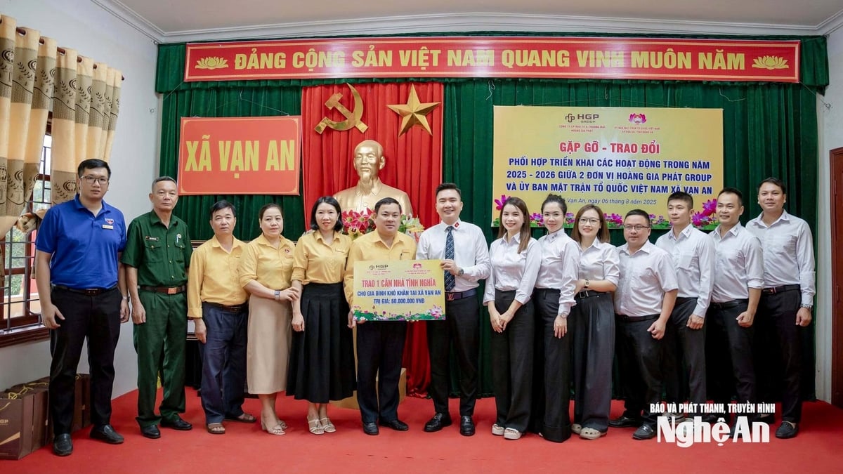 Hoang Gia Phat accompanies Van An commune to 'awaken' tourism and cultural potential