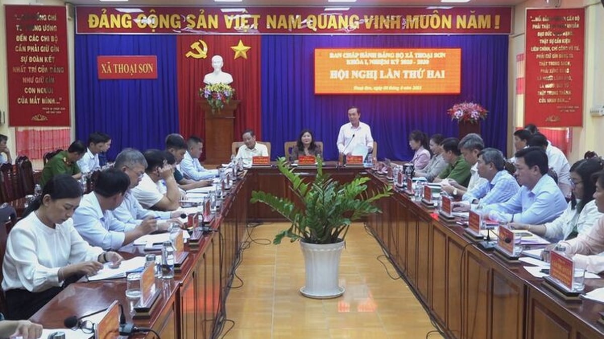Thoai Son Commune is determined to successfully complete its 2025 mission.