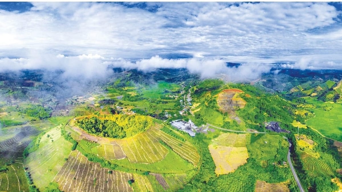 The beauty of Nam Kar volcano