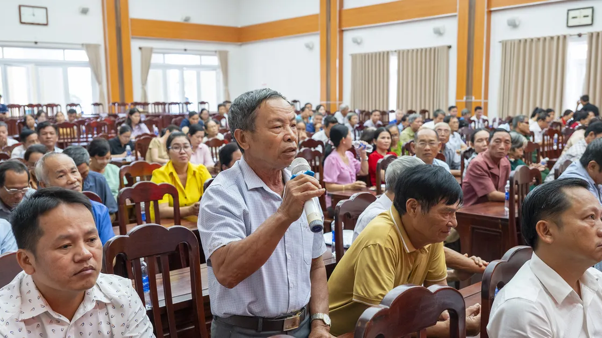 Les électeurs de la commune de Ho Tram (HCMC) ont déposé des pétitions sur de nombreuses questions civiles.