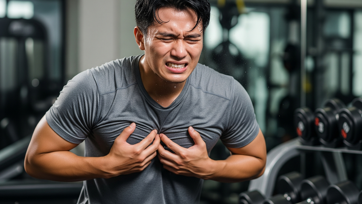 激しい運動：脳卒中のリスクが潜む