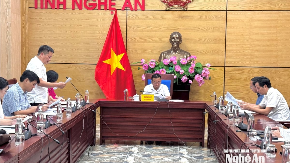 Nghe An ពិនិត្យយ៉ាងសកម្ម វាយតំលៃ និងពន្លឿនវឌ្ឍនភាពនៃការរៀបចំសហគ្រាស និងការច្នៃប្រឌិត