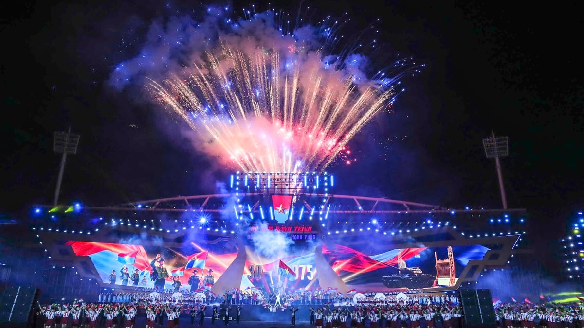 Mỹ Đình rực lửa tự hào trong Concert quốc gia '80 năm hành trình Độc lập - Tự do - Hạnh phúc'