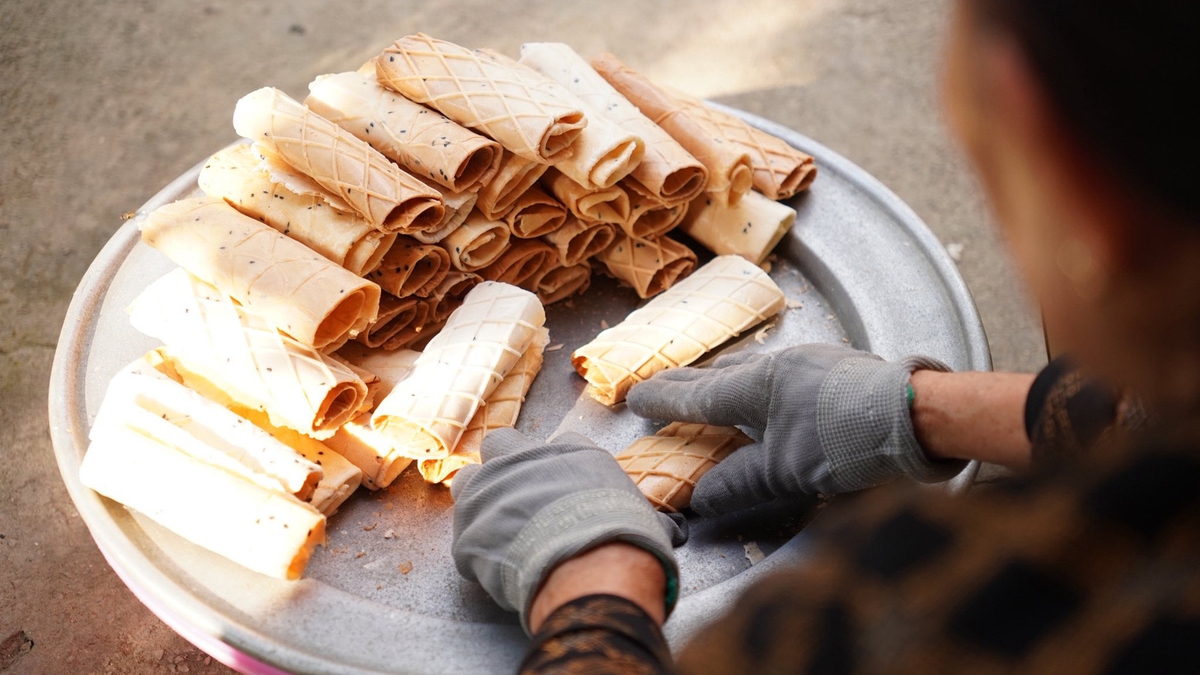 Mâncărurile delicioase Tet din Delta Mekongului sunt crocante și evocă amintiri din copilărie pentru mulți.