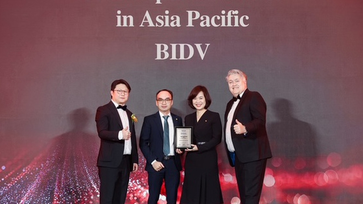 BIDV lập cú đúp giải thưởng ngân hàng bán lẻ và tiền gửi châu Á