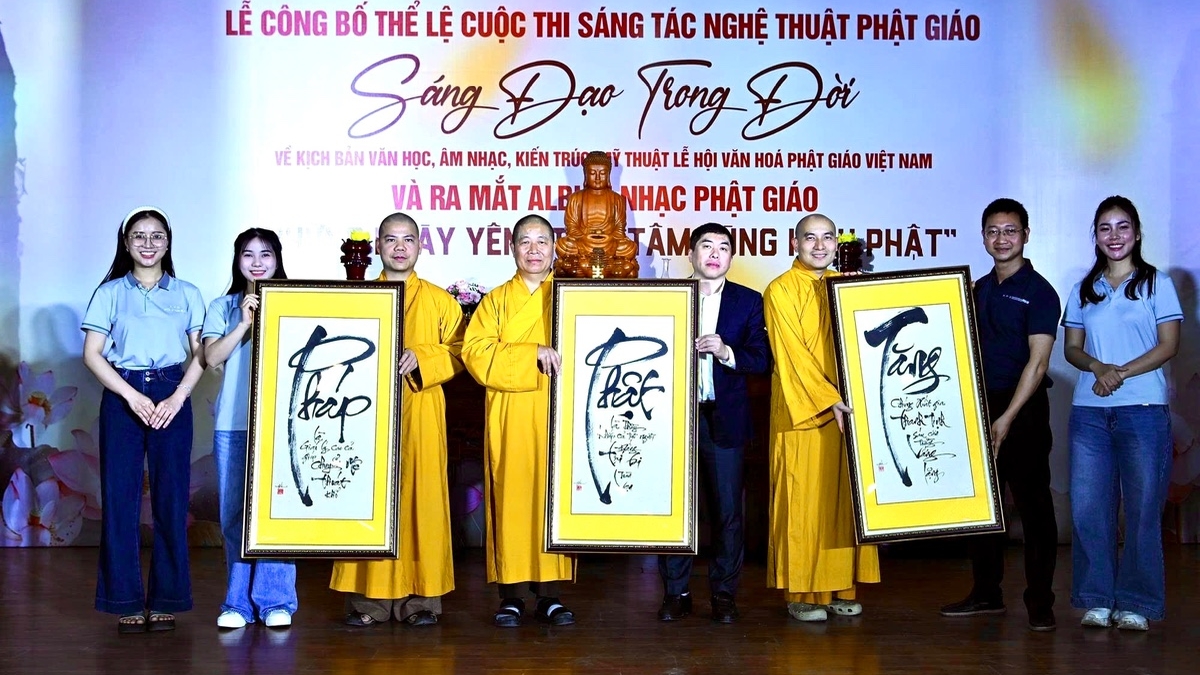 Cuộc thi sáng tác nghệ thuật Phật giáo “Sáng đạo trong đời”