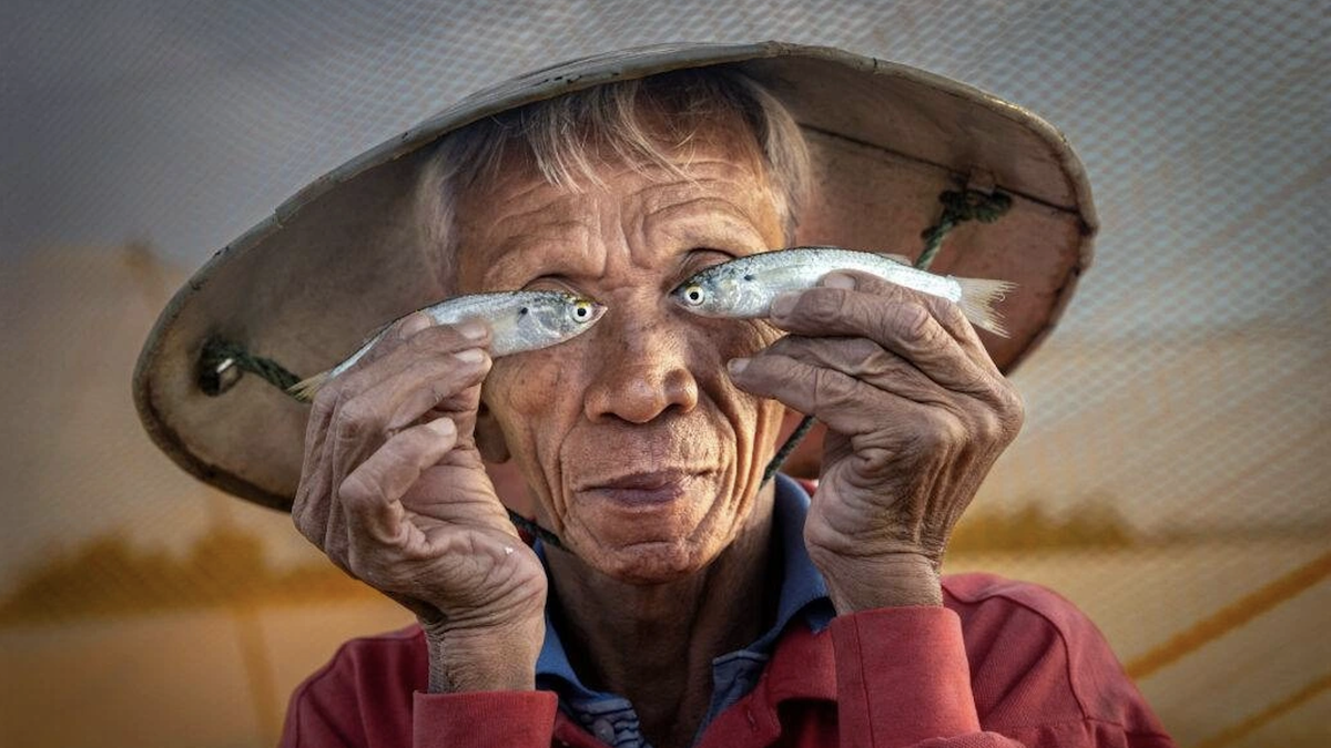La photographie, prise au Vietnam, a remporté le premier prix du concours international.