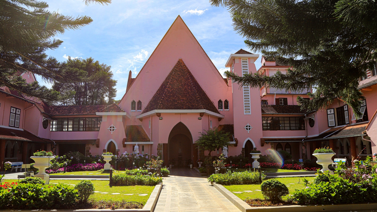 Domaine de Marie templom - Miasszonyunk szentélye Da Lat szívében