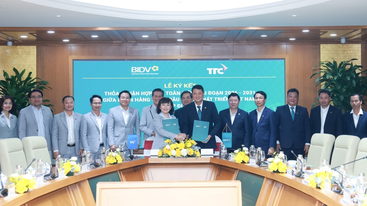 BIDV ແລະ Thanh Thanh Cong ໄດ້ລົງນາມໃນສັນຍາຮ່ວມມືຮອບດ້ານ.