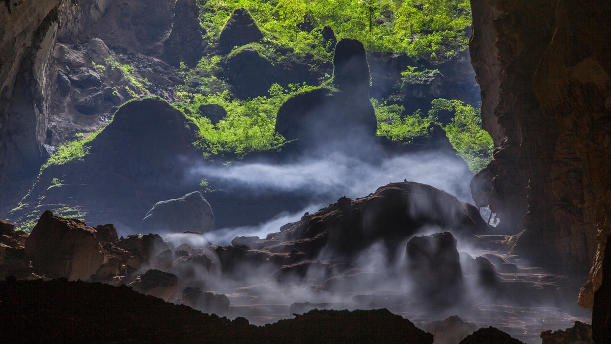 Where is the world's largest cave located?