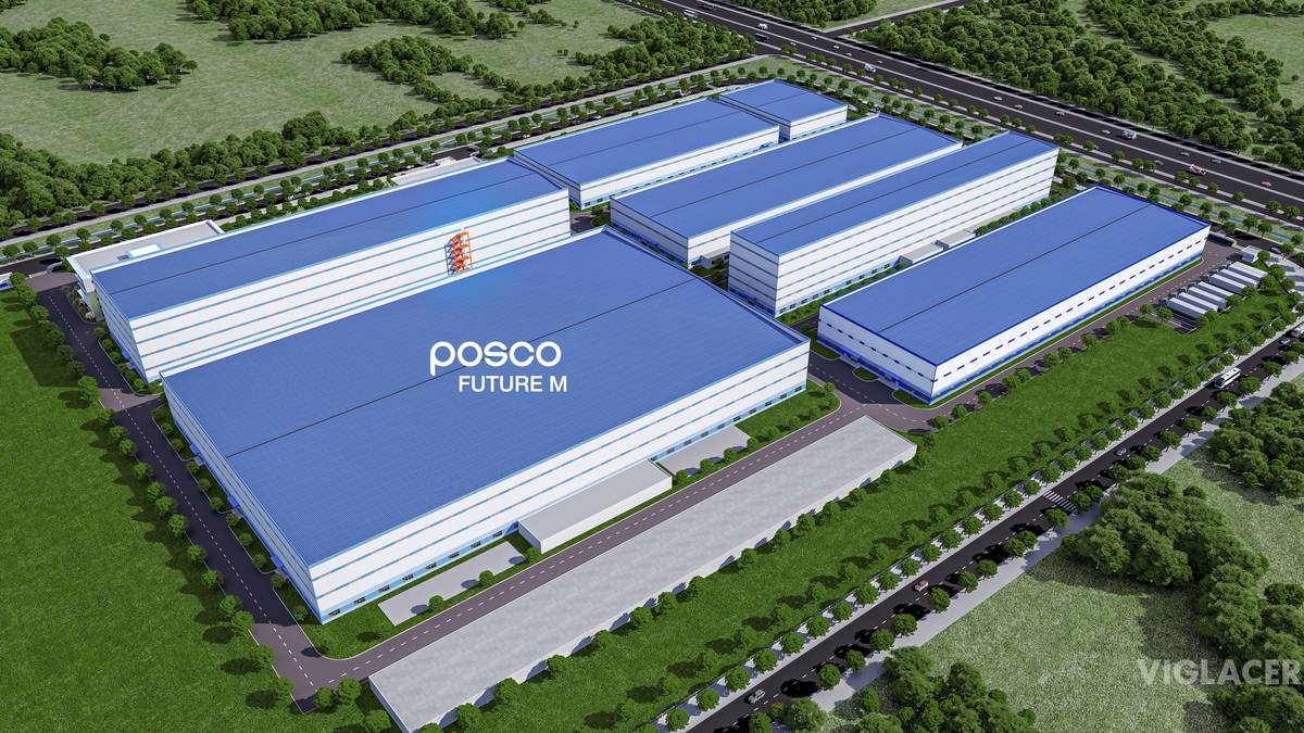 A POSCO Group (Dél-Korea) több mint 400 millió dollárt fektet be egy akkumulátor-anyaggyártó üzembe a Song Cong 2 Viglacera Ipari Parkban, Thai Nguyen tartományban.